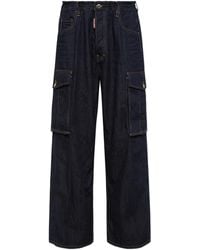 DSquared² - Cargo-Jeans mit geradem Bein - Lyst