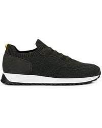 Doucal's - Panelled Knit Sneakers - Lyst