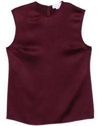 Stella McCartney - Sleeveless Round-Neck Top - Lyst