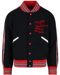 Needles - Veste Bomber À Logo Brodé - Lyst
