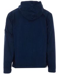 C.P. Company - Hooded Patch Logo Jacket - Lyst