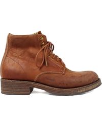 Visvim - Lace-Up Leather Boots - Lyst