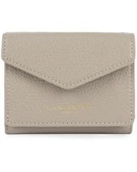 Lancaster - Mini Tri-Fold Grained-Leather Wallet - Lyst