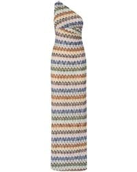 Missoni - Zigzag-Knit One-Shoulder Dress - Lyst