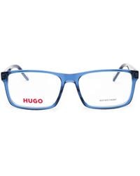 HUGO - Brille Mit Eckigem Gestell - Lyst