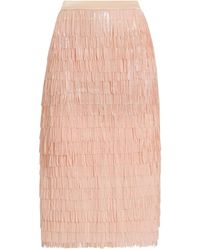 Dolce & Gabbana - Midi-Rok Met Pailletten - Lyst