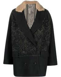 Ibrigu - Floral-pattern Wool Jacket - Lyst