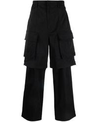 Juun.J - Straight-Leg Cargo Trousers - Lyst