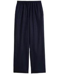 Jil Sander - Flanellen Broek Van Merinowol - Lyst