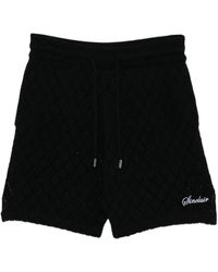 Sinclair - Diamond-Pattern Knit Shorts - Lyst