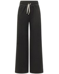 Palm Angels - Logo-Print Wide-Leg Track Pants - Lyst
