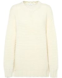Malo - Textured-Knit Sweater - Lyst
