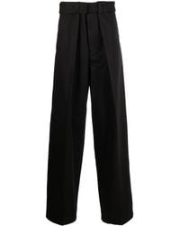 Jil Sander - Cotton Trousers - Lyst