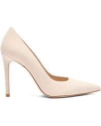 Stuart Weitzman - Power Pointed-Toe Suede Pumps - Lyst