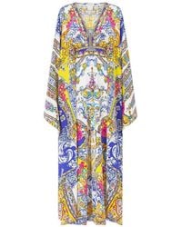 CAMILLA - España Nirvana Waist-Detail Long Kaftan - Lyst
