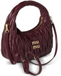 Miu Miu - Sac Porté Épaule Wander À Design Matelassé - Lyst