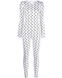 Marine Serre - All Over Moon Catsuit - Lyst