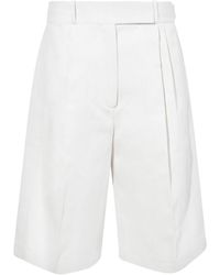 Proenza Schouler - Pleated Knee-length Shorts - Lyst
