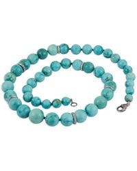 Sylva & Cie - And Diamond Beaded Necklace - Lyst
