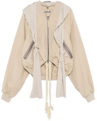 Hyein Seo - Knotted-Detail Bomber Jacket - Lyst