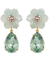 Jennifer Behr - Juna Flower-Drop Earrings - Lyst