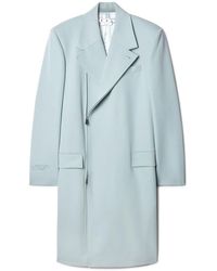 Off-White c/o Virgil Abloh - Double-Breasted Coat - Lyst
