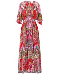 CAMILLA - Heirloom Empire Hem Ruffle Waisted Maxi Dress - Lyst