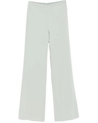 Patrizia Pepe - Belted Palazzo Trousers - Lyst
