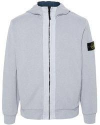 Stone Island - Compass-badge Reversible Hooded Jacket - Lyst