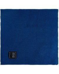 Versace Jeans Couture - Ribbed Logo Scarf - Lyst