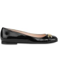 Love Moschino - Ballerine Con Applicazione - Lyst