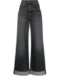 Agolde - Dame Wide-leg Organic-cotton Jeans - Lyst