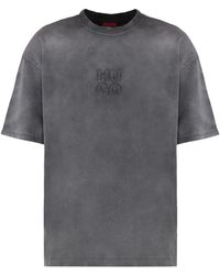 BOSS - T-Shirt Met Ronde Hals - Lyst