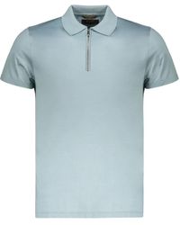 Moorer - Jericho Katoenen Poloshirt - Lyst