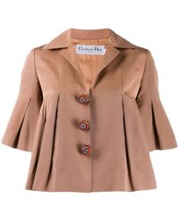 Dior 'Swing' Jacke - Braun