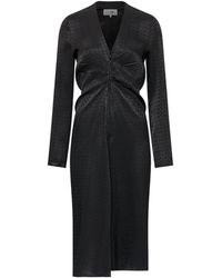 MM6 by Maison Margiela - Jacquard Wrap Dress - Lyst