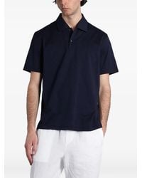 Aspesi - Short-Sleeve Polo Shirt - Lyst