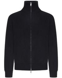 Roberto Collina - Ribbed-Knit Zip-Up Cardigan - Lyst