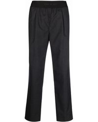 Fear Of God Pantalones Everyday rectos con logo - Gris