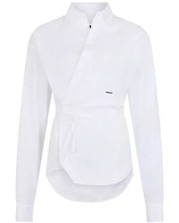 DSquared² - Wrap Shirt - Lyst