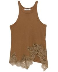 Dorothee Schumacher - Lace-Trim Top - Lyst
