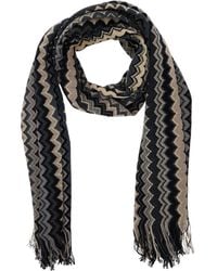 Missoni - Schal mit Zickzackmuster - Lyst