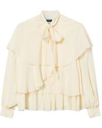 Twinset - Blusa con diseño de volantes - Lyst