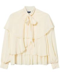 Twinset - Flounce-Design Blouse - Lyst