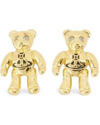 Vivienne Westwood - Petites Boucles D'Oreilles Ruby À Motif Ourson - Lyst
