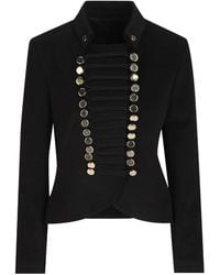 Cini - Military-Style Button-Embellished Jacket - Lyst