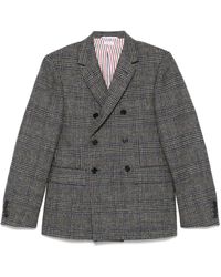 Thom Browne - Geruite Blazer - Lyst