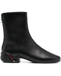 Raf Simons - Solaris Zip-up Ankle Boots - Lyst