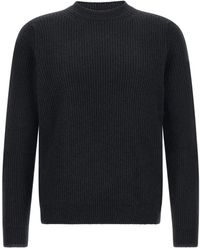 Zanone - Ribbed-Knit Virgin-Wool Sweater - Lyst