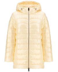 Herno - A-Shape Quilted Coat - Lyst